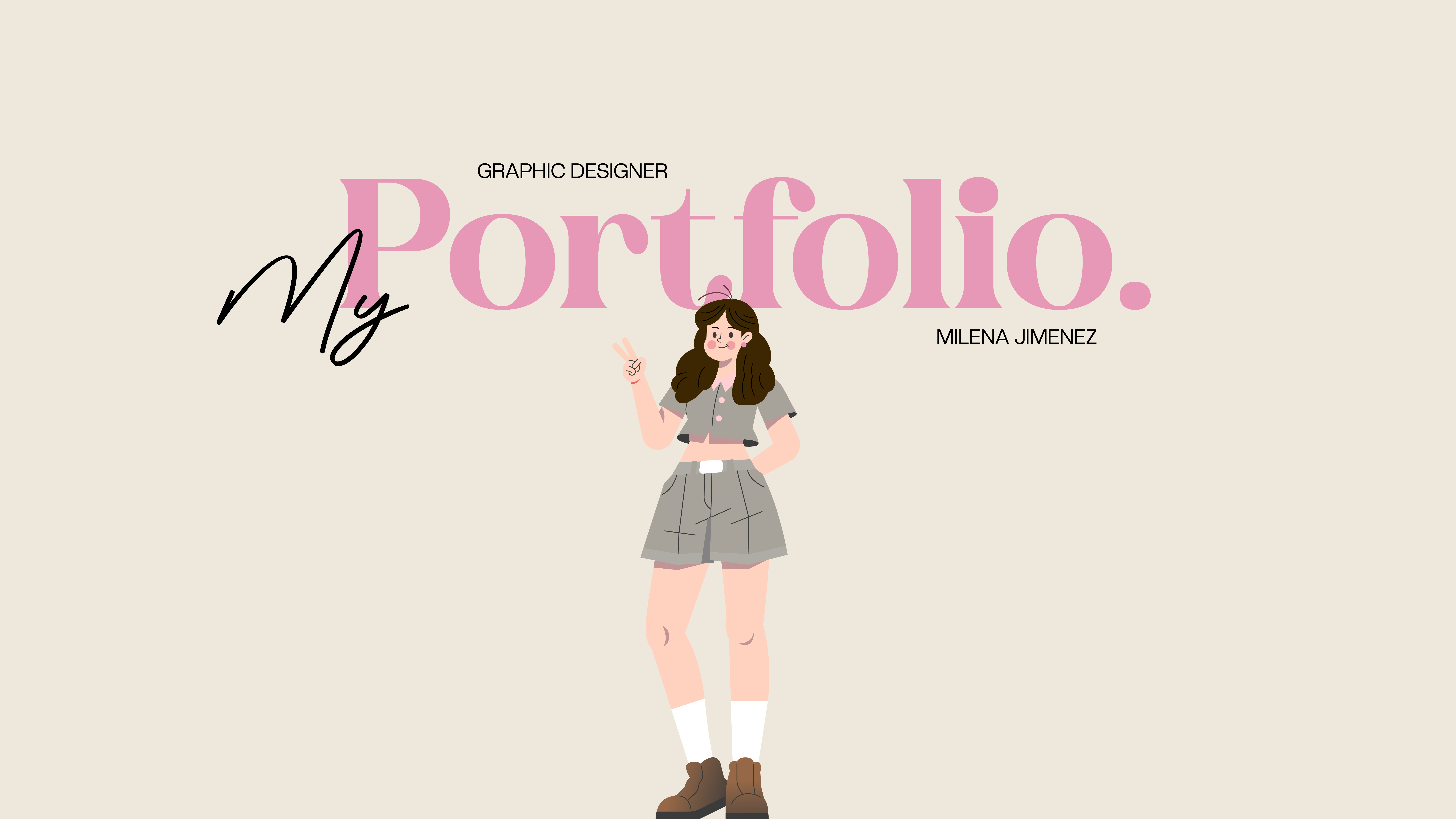My Portfolio - Milena Jimenez, Graphic Designer